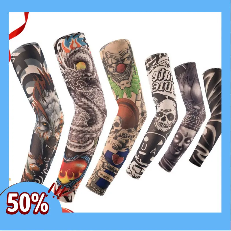 Tay Áo Chống Nắng Tattoo – Thiết Kế Hình Xăm Cá Tính, Co Giãn 4 Chiều
