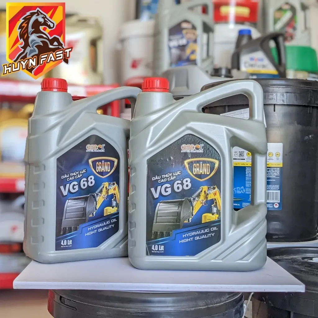 Dầu Thủy Lực Cao Cấp GRANDOIL GRAND VG68 (4L)