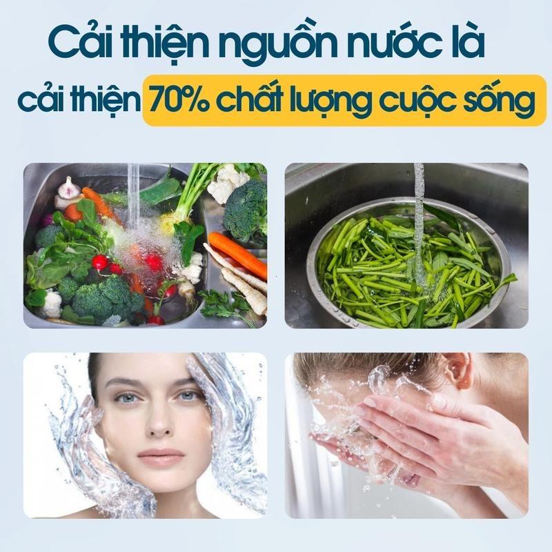 Nhà bếp gia đình Extended Splash vòi lọc 7