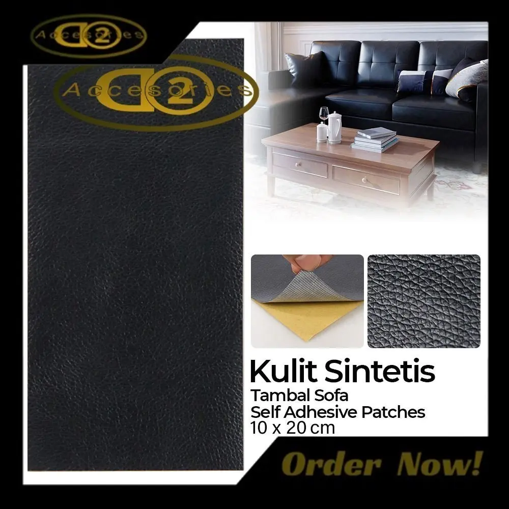 Kulit Sintetis Penambal Sofa 10×20cm