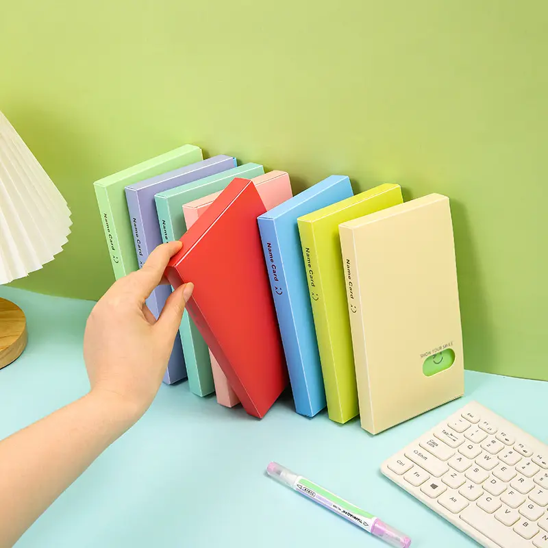 Album ảnh 5x7, sổ đựng name card, lomo card, sticker nhiều loại 120 ảnh hộp đựng ngoài Decor 7
