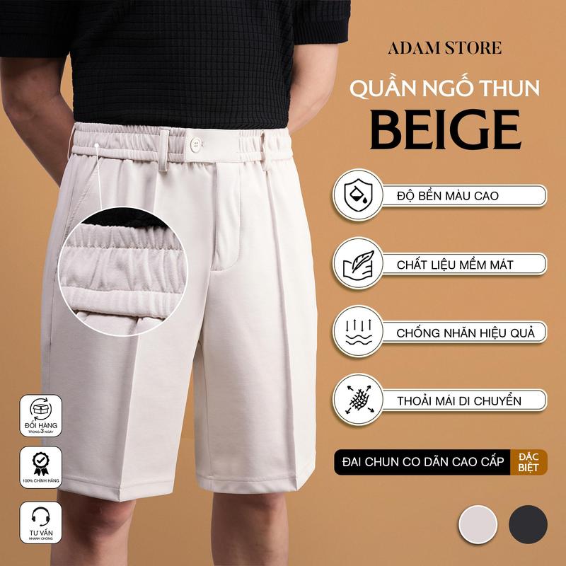QUẦN NGỐ ADAM STORE THUN BE QNC002B - Dành cho nam giới - Menswear