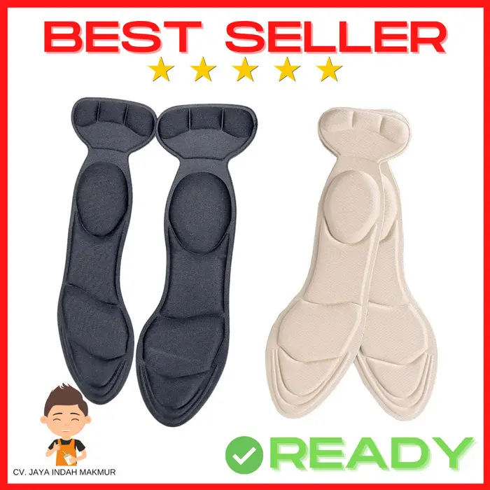 ANTI LECET - HIGH HEEL FULL INSOLE PAD / Bantalan Sol Sepatu Kebesaran 1 PASANG