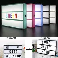 Gambar DIY LAMPU LED DISPLAY DEKORASI CINEMA LIGHT BOX LETTER HURUF ABJAD A6 dari GARAGI Kota Administrasi Jakarta Barat 3 Tokopedia