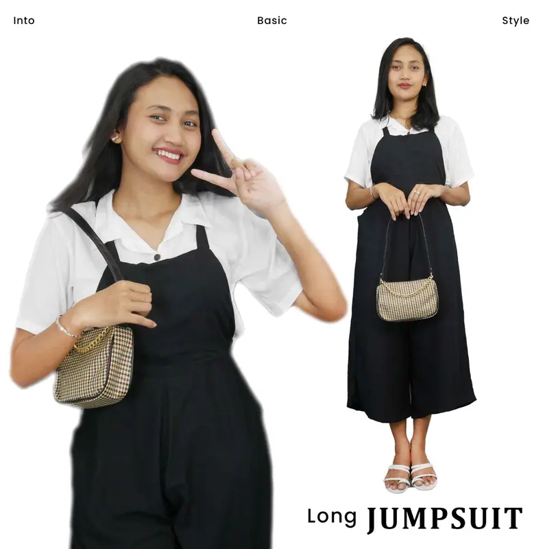 Baju kodok pantai Bali wanita panjang jumpsuit Dewasa 2