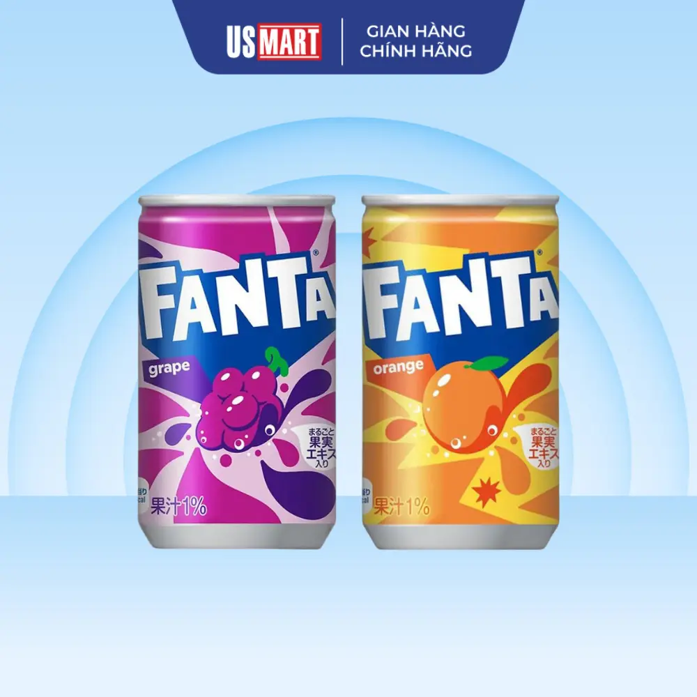 Nước Ngọt Fanta Nhật 160ml (Nhiều Vị) Chua
