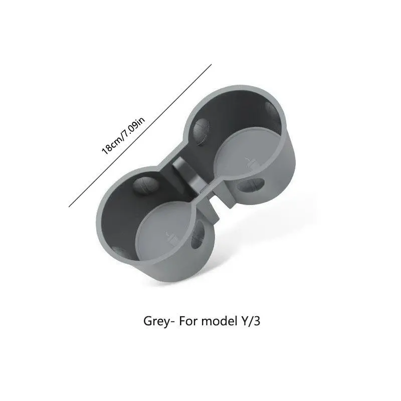 Car Center Console Cup Holder, Car Center Console Cup Holder, Car Interior Modification Accessories for Tesla Model Y / 3 1