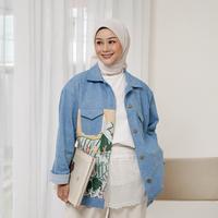 Gambar SOVLO Arlo Denim Jacket - Jaket Jeans Unisex - Ekosistem_WF dari Sovlo Kota Administrasi Jakarta Barat 5 Tokopedia