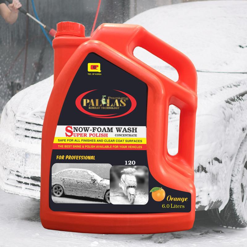 Product Introduction of Dung Dịch Tạo Bọt Tuyết Rửa Xe Pallas 6L 2