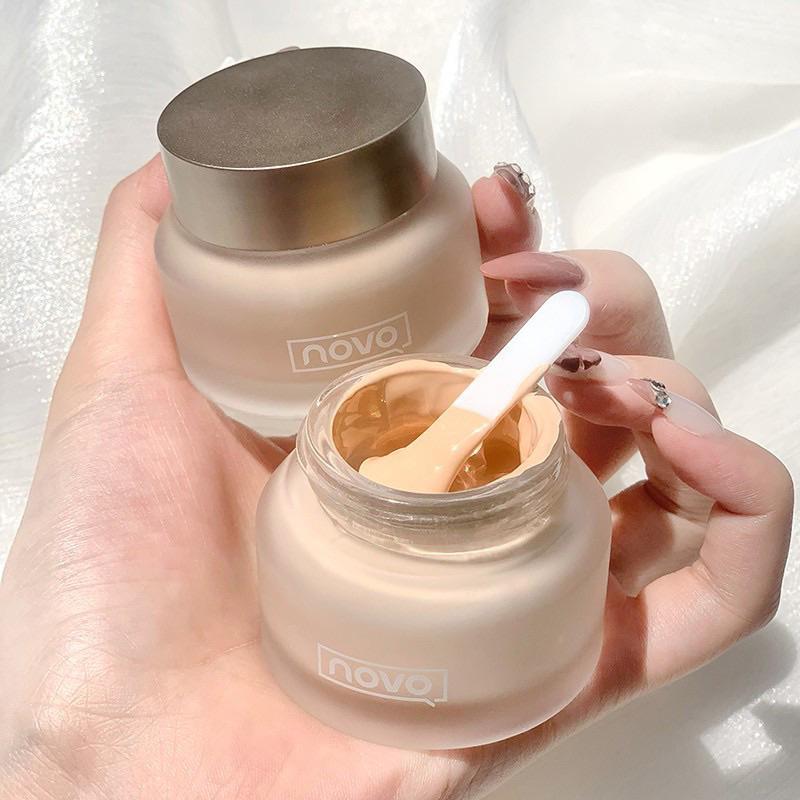  Kem nền NOVO dưỡng ẩm kiềm dầu che khuyết điểm 