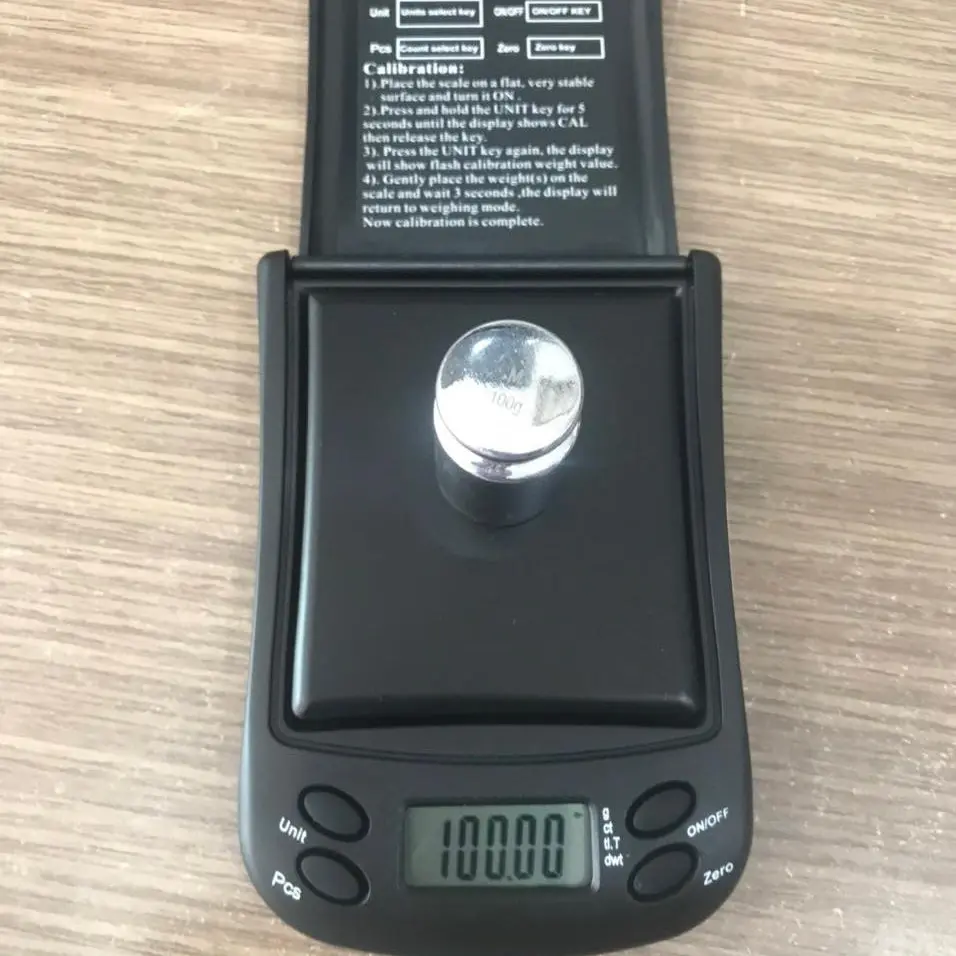 Cân Tiểu Ly Mini 200g/0.01g Cân vàng bạc, đá quý Pocket scale