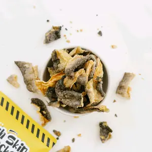 Fish Skin Cracker Patin Original 100g Ikan