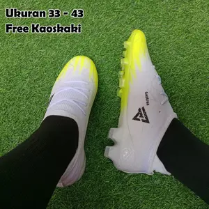 Gastruz Sepatu Bola Anak Dewasa Pria Wanita Boots Putih Stabilo Gratis Kaoskaki