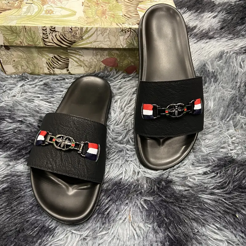 Dép Da Sport Kiểu Dáng Mới Hot Cực Độc Siêu Đẹp Và Chất Lượng Slipper Đế Bằng 5