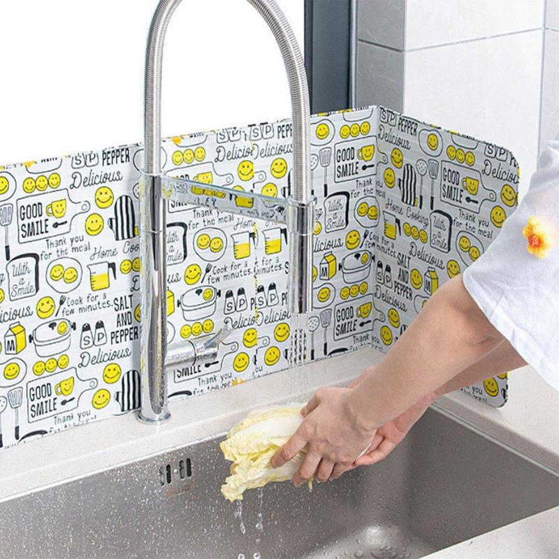 Product Introduction of Foldable Splash Guard for Frying Pan, 1 Count Heat Resistant Oil Splatter Guard, Kitchen Splash Guard, Kitchen Utensils & Gadgets 6