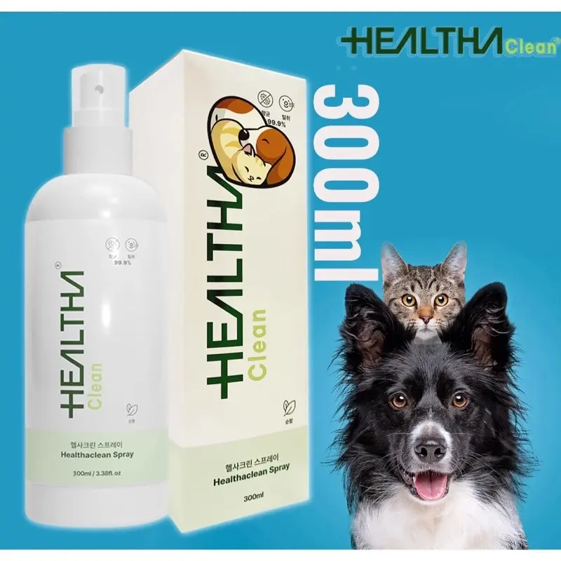 Chai xịt khử mùi nước tiểu Healtha Clean 300ml cho thú cưng
