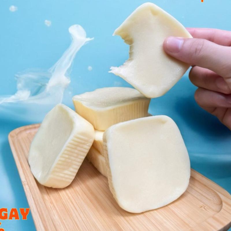 Bánh Sữa Chua Hy Lạp Dẻo Thơm Nguyên Chất - Ăn vặt Denfood