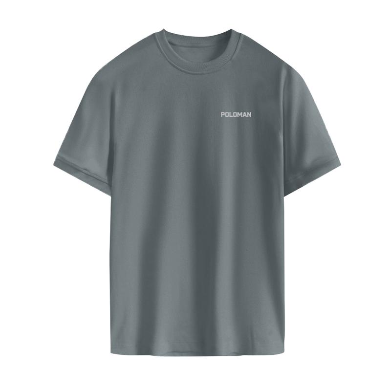 Áo thun nam nữ cổ tròn BASIC vải Cotton sang trọng, lịch lãm, thoáng mát - POLOMAN Top Menswear áo  mikenco