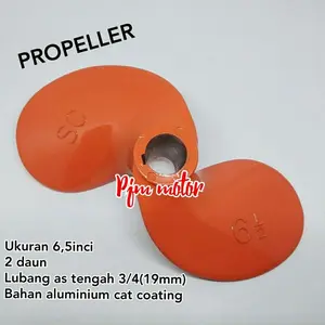 Propeller Kipas Baling Baling kapal perahu Kecil Ketingting 6.5Inci
