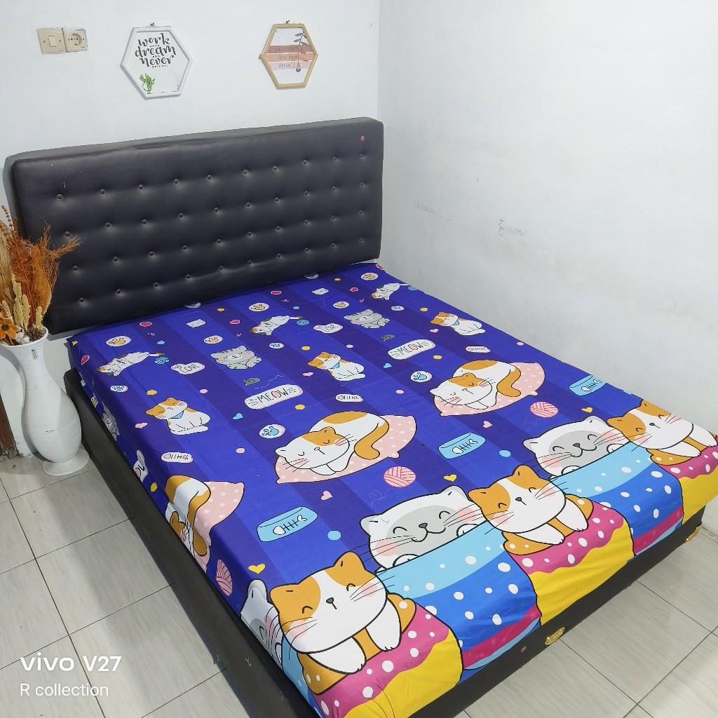 PROMO!!!! sprei 100rb dapet 3pcs Katun Bisa Dicuci