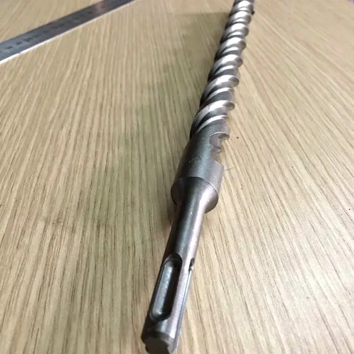 Mũi Khoan Xuyên Tường Cho Máy Khoan Đục Bê Tông Phi 10-12-14-16-18-20-22-25 Dài 350mm