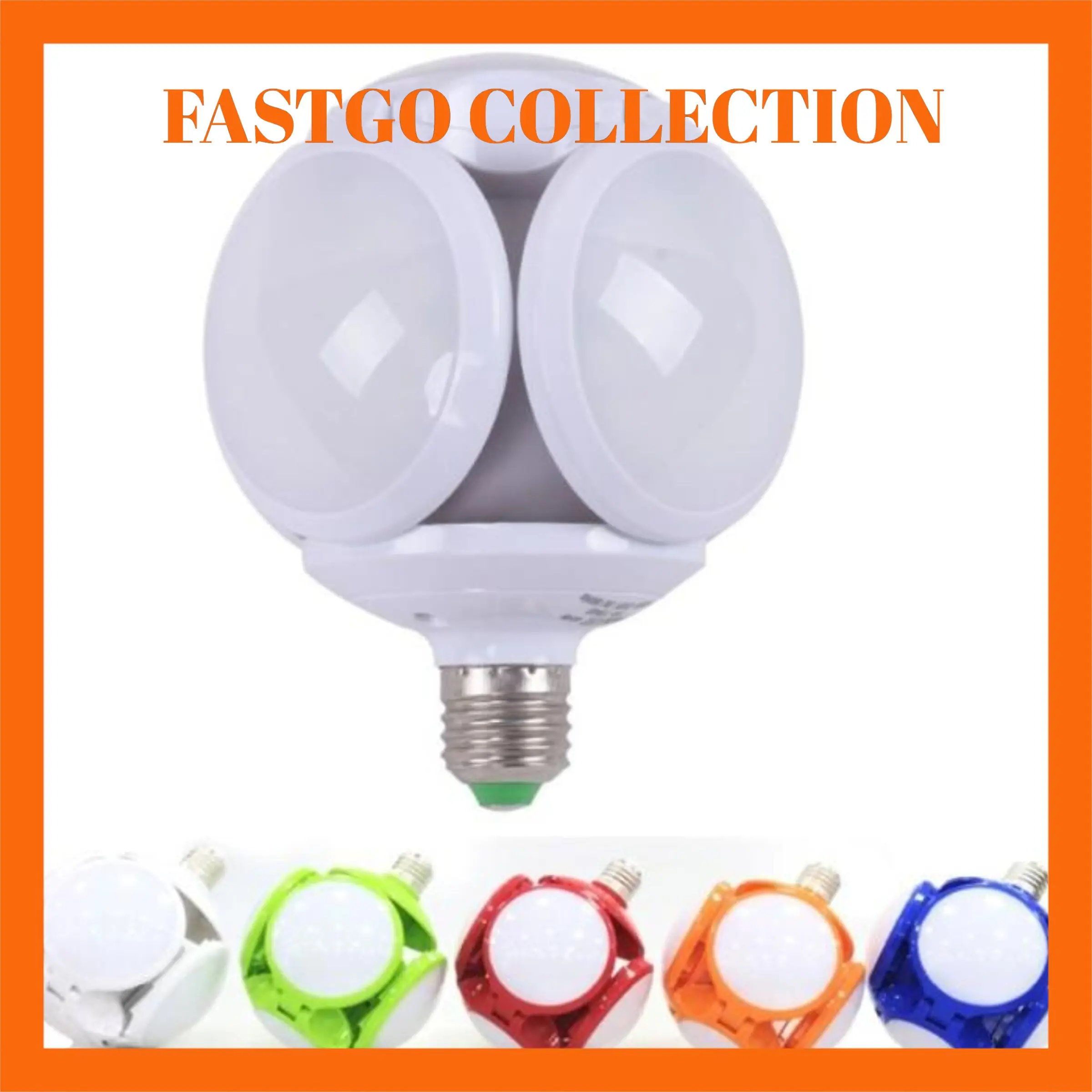 LAMPU LED FOOTBALL UFO LAMP 40 WATT // LAMPU UFO CAHAYA PUTIH // LAMPU BOHLAM DENGAN VARIASI BARU S Plastik