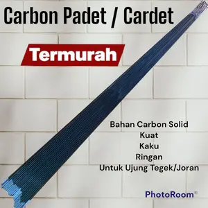 CARBON PADET Ujung Tegek atau joran panjang 80cm pancing