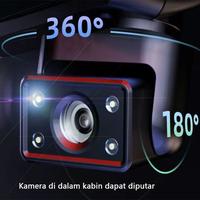 Gambar Acroder Dashcam Mobil 3 Inch IPS Screen 1080P WiFi Dual Lens Front Inside Rear 24-Hour Parking Monitoring Loop Recording Kamera - WiFi+Front & Inside, Dashcam only dari Acroder.ID Kab. Tangerang 4 Tokopedia