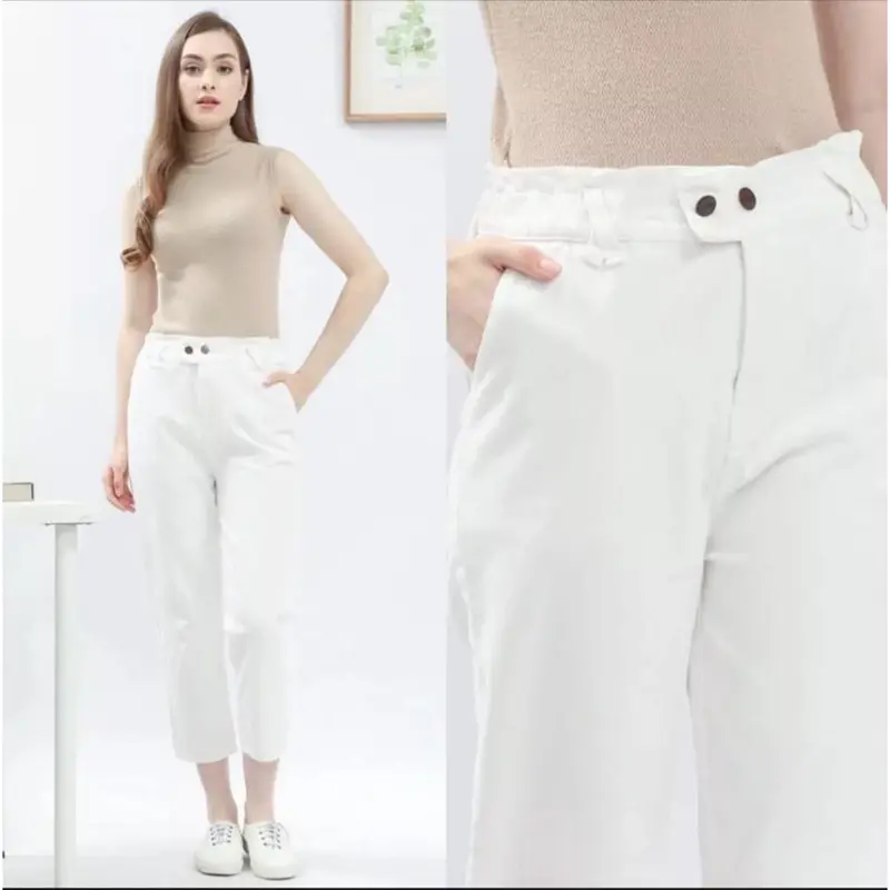 CELANA JEANS BOYFRIEND KOREAN STYLE 5