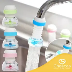 (ACC218) Kran Air Fleksibel Saringan Air Saringan Kran Air Flexible 360 derajat Anti Splash Shower