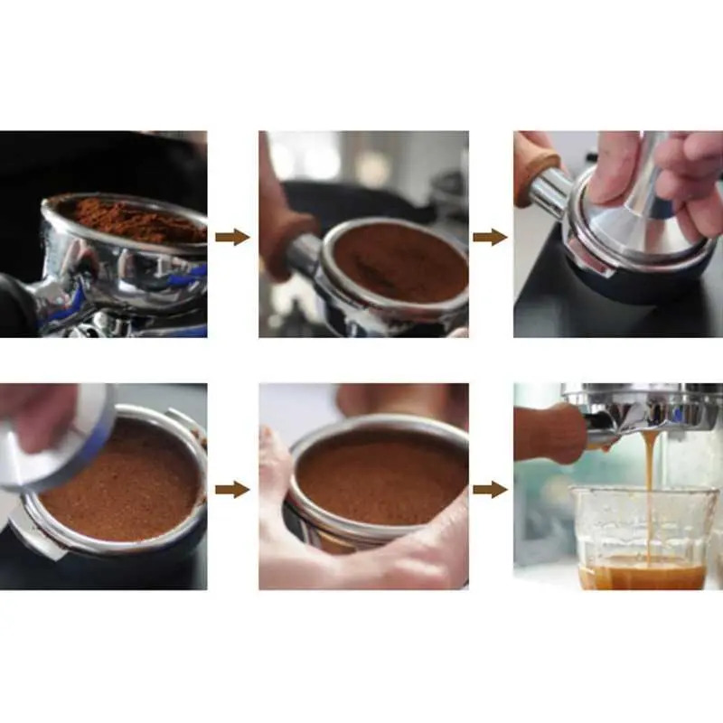 One Two Cups Handle Coffee Bottomless Portafilter 58mm - E61 6
