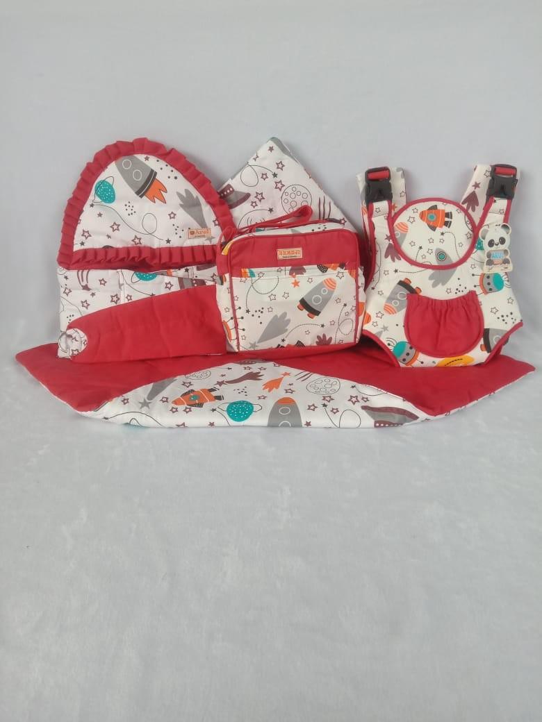 Product Introduction of Paketan Hemat 4 in 1 Gendongan Samping Renda, Gendongan Depan, Selimut, Tas Kecil Bayi Balita Cewek Cowok   Perlengkapan Bonceng 6