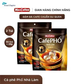 Combo 2 Túi Cà phê Phố Nhà làm - MacCoffee (túi 30 gói x 28g) 1