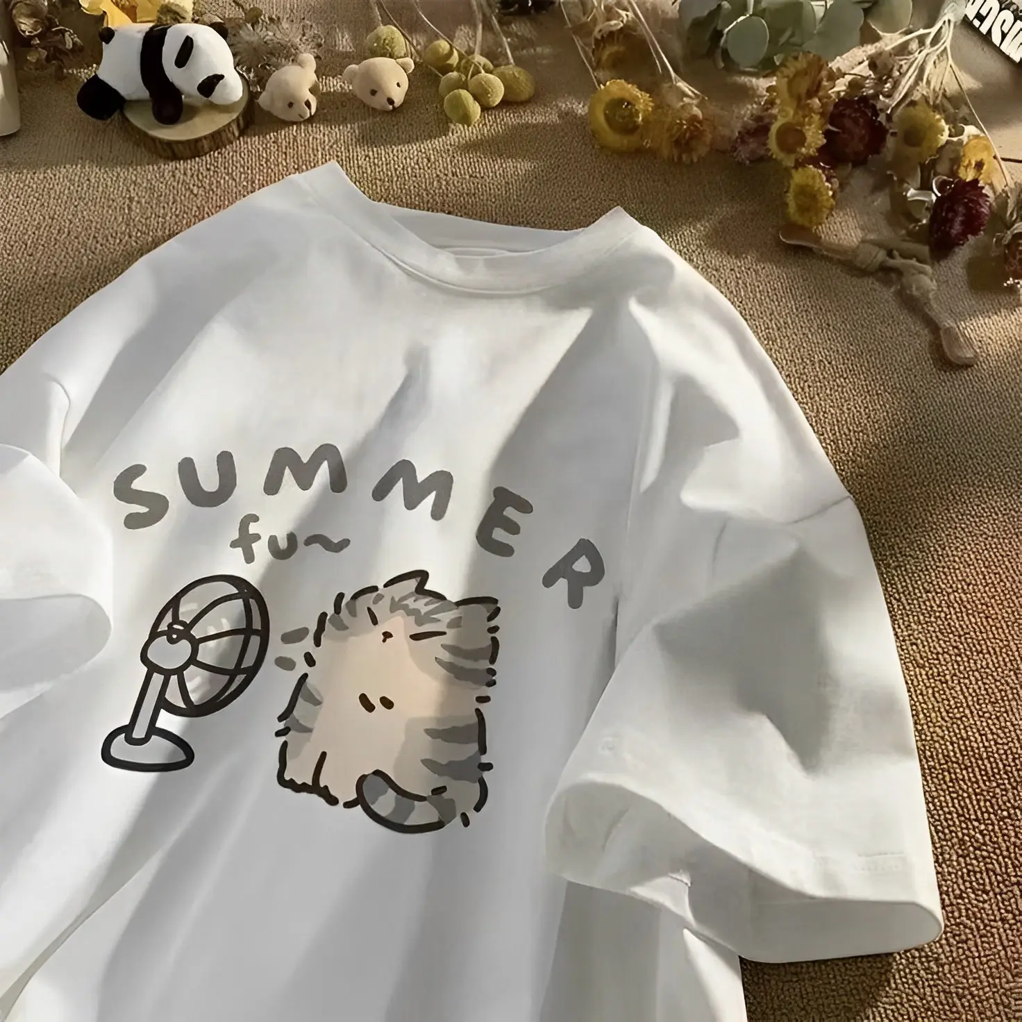 COD Kaos UNISEX Oversize Wanita - Kaos DistrO Kaos Streetwear Oversize / Baju Kaos Distro MOTIF Oblong Santai Soft Nyaman Sablon Printing Digital Panjang Atasan Katun Polos