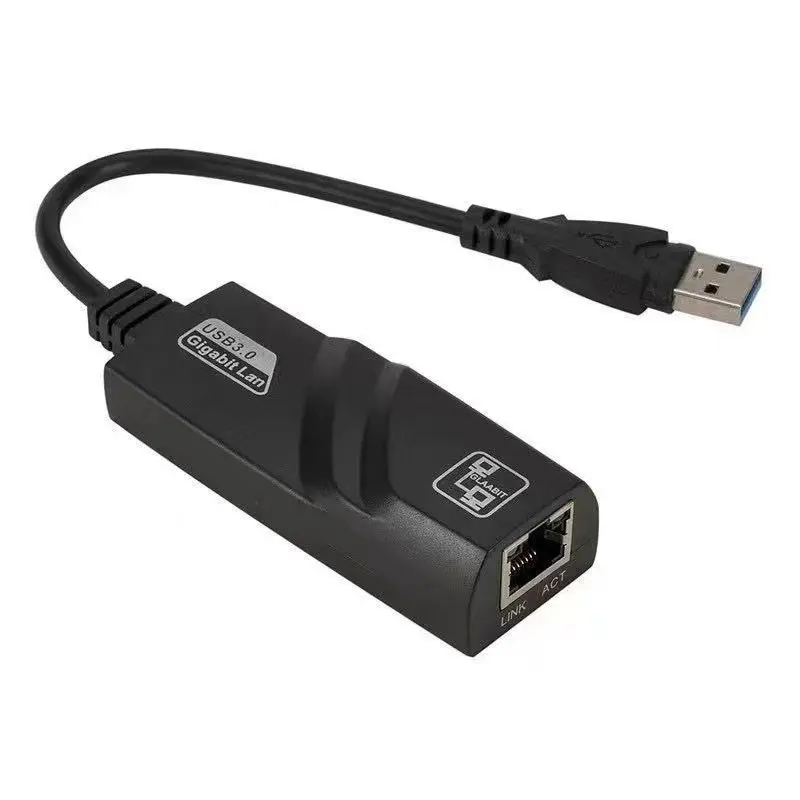 Bộ Chuyển Đổi Ethernet HUB USB 3.0, Tốc Độ Cao, Kết Nối Mạng Liền Mạch 8