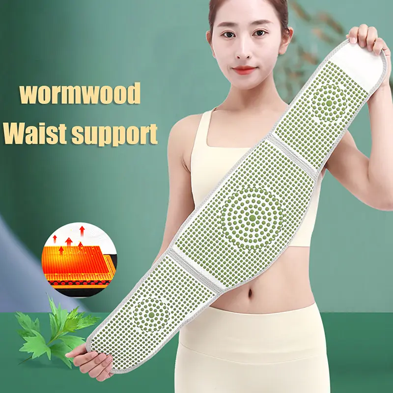 Đai Hỗ Trợ Eo, Ngải Cứu, Tự Sưởi Ấm, Chất Lượng Cao, Độ Đàn Hồi Cao, Nẹp Lưng Dưới, Thích Hợp Cho Cải Tạo Kinh Tuyến