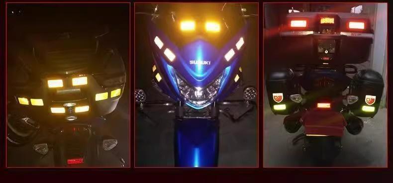 Product Introduction of Reflective car sticker electric motorcycle night anti-collision bicycle sticker helmets decorative sticker 6