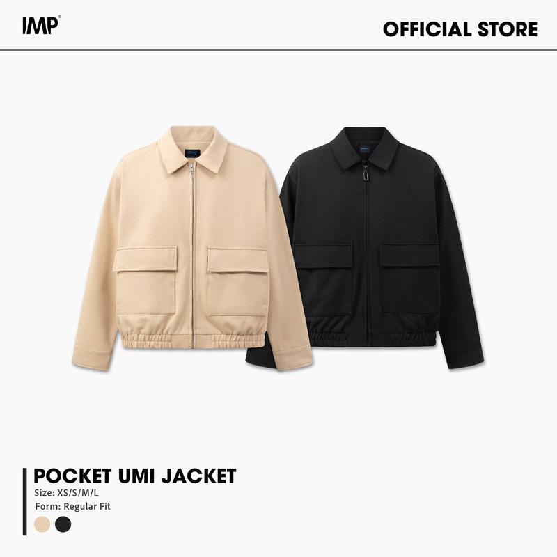 Áo khoác Jacket Pocket basic vải umi dày dặn co giãn thoải mái ít xù nhăn  - Menswear 0