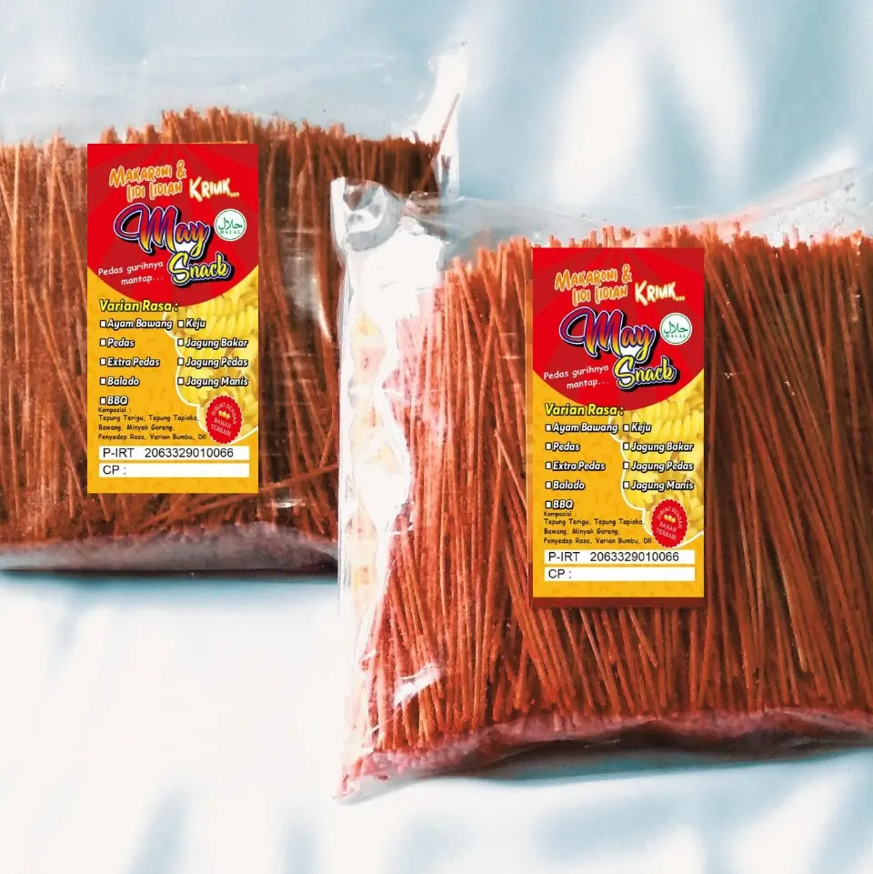 mie lidi 500 gr enak 9 variasi rasa tidak keras Bawang Food Noodles Pasta Instan Ayam Goreng Jagung Kuah Pedas Makanan Soto Kari