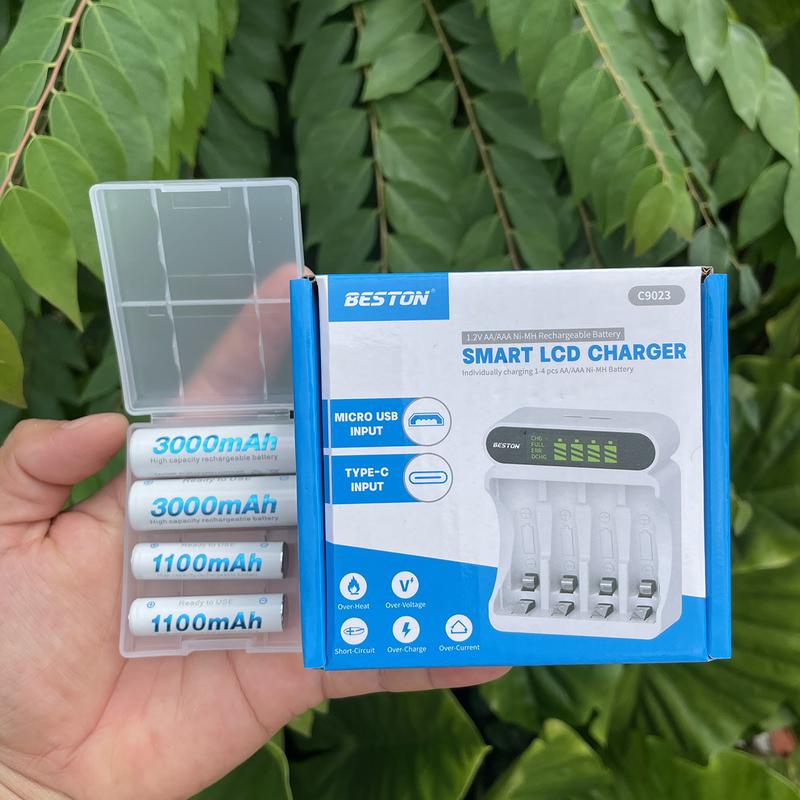 Pin AA và AAA sạc tái sử dụng chính hãng bền bỉ