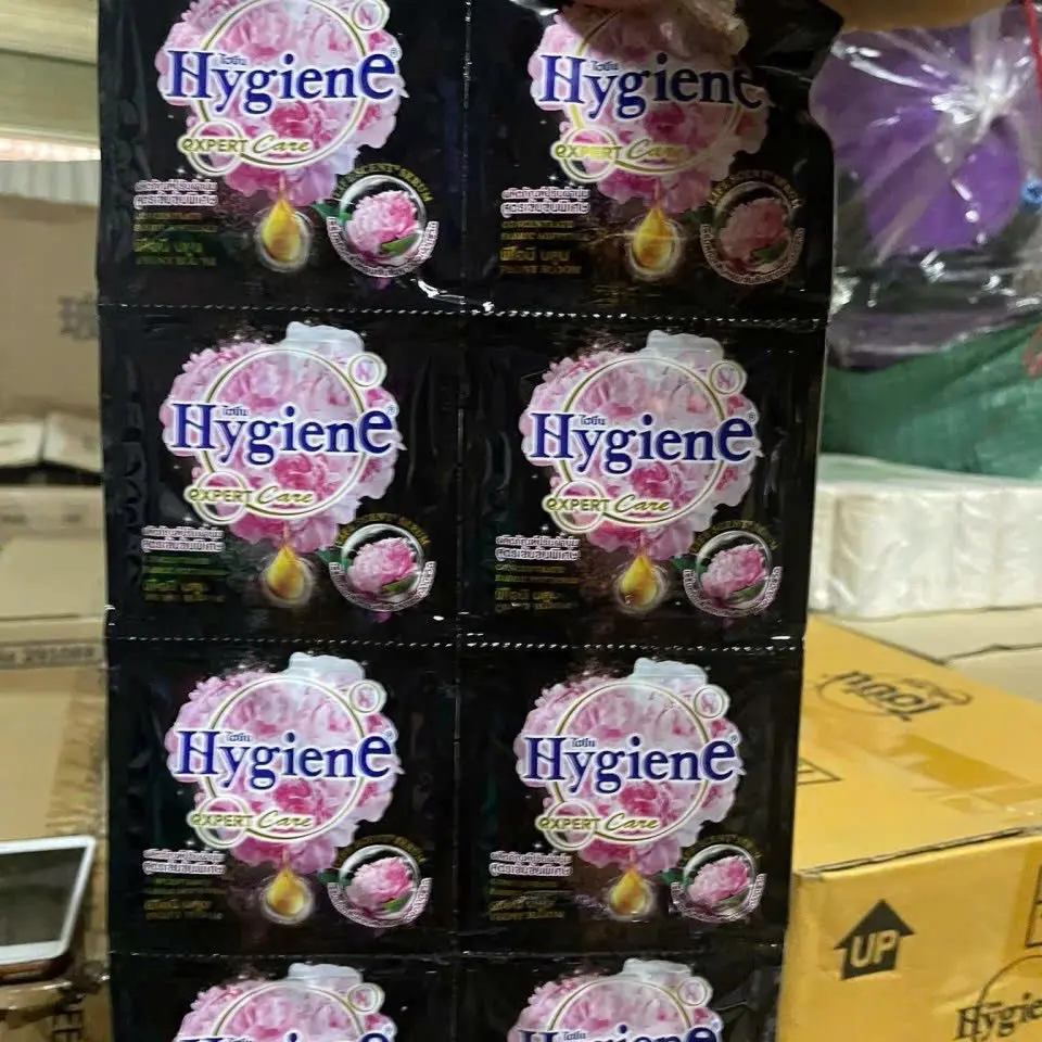 COM PO 60 GÓI  NƯỚC XẢ THƠM LÂU  ĐẬM ĐẶT HYGIENE THÁI LAN CHÍNH HÃNG Kháng khuẩn