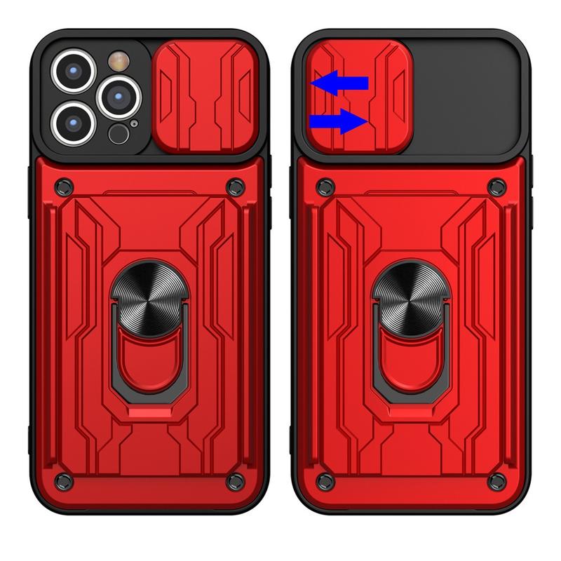 Product Introduction of Shockproof Heavy Hard Case with Metal Stand and Card Slots for POCO X6 Pro X5 Pro F5 Pro X4 Pro X4 GT X3 Pro M6 Pro F4 C65 8