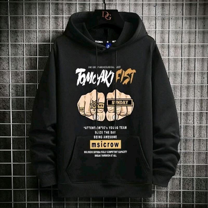 Product Introduction of ( hot) áo hoodie nam nữ . hình 5d quả đấm Menswear Dài Tay QUẢ ĐẤM 12