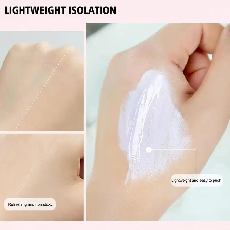 Kem Lót Màu Xanh Lá Cây Và Tím, HONEY BEAUTY, Dưỡng Ẩm, Thích Hợp Cho Lớp Nền Trang Điểm, Lâu Trôi, Cho Khuôn Mặt, N8L7 2