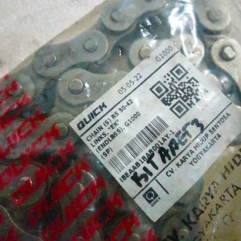RANTAI TRAKTOR QUICK G1000 RS 50 42 ORIGINAL 0