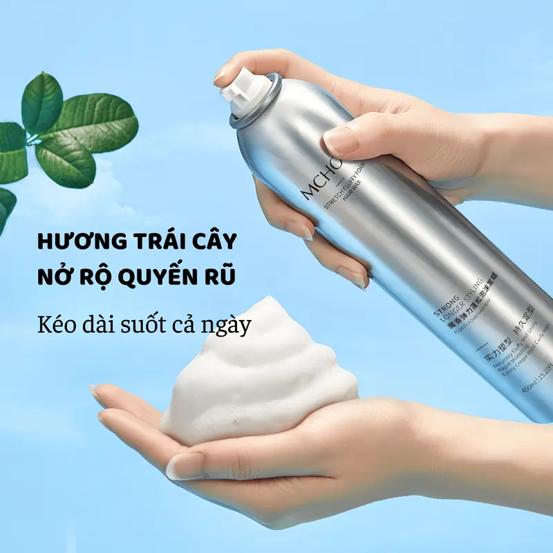 Gel Bọt Giữ Nếp Tóc Xoăn, Làm Phồng Chân Tóc, Bồng Bềnh Mchoix Tạo Kiểu Dễ Dàng, Dưỡng Ẩm, Bảo Vệ Tóc, Dành Cho Cả Nam Và Nữ 5