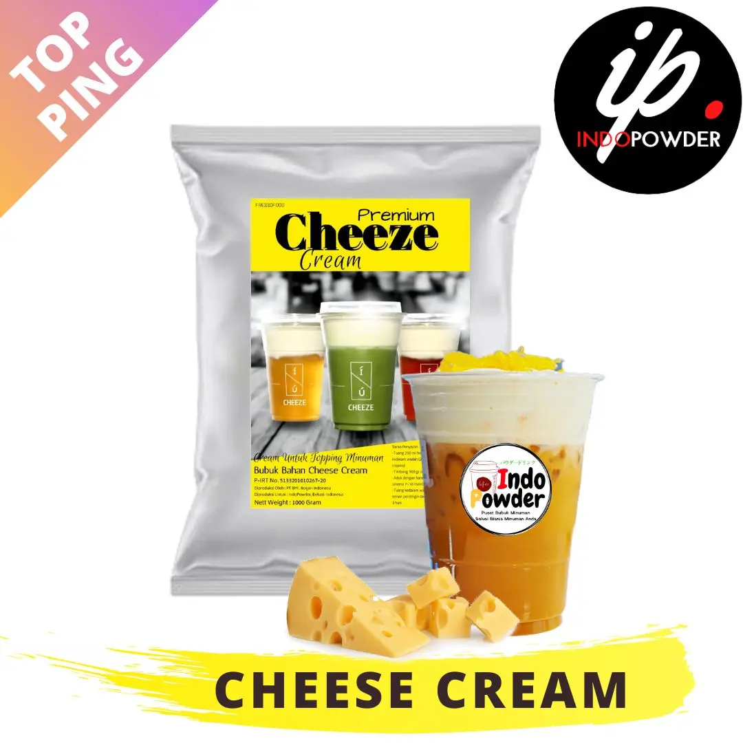 CREAM CHEESE Powder 1Kg untuk Minuman Kekinian