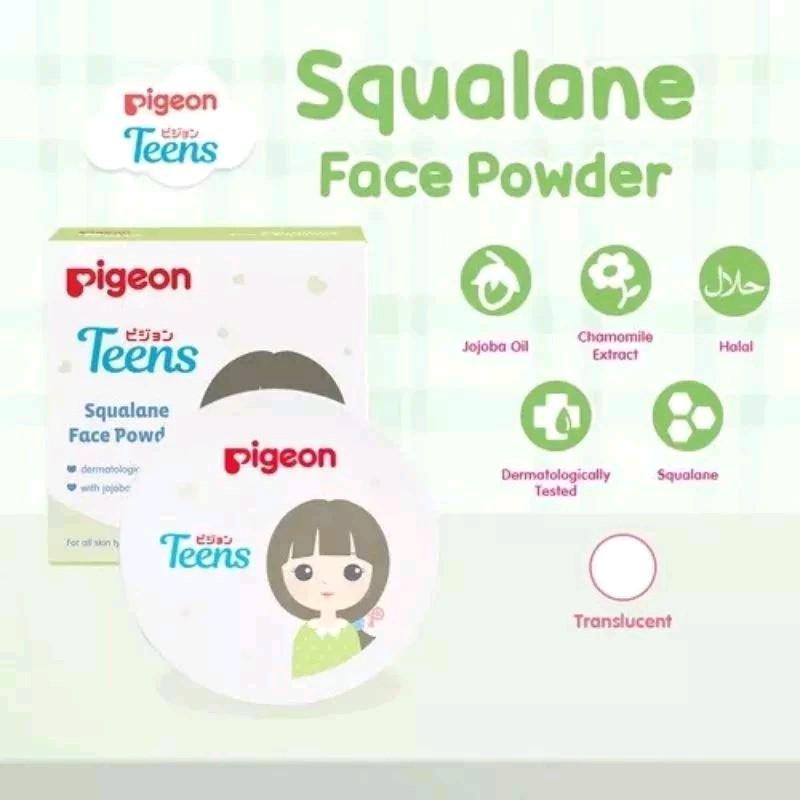 PIGEON TEENS - Loose Powder Bedak Tabur Bedak Remaja Squalane|Acne Ranger|Bright Heroes 1