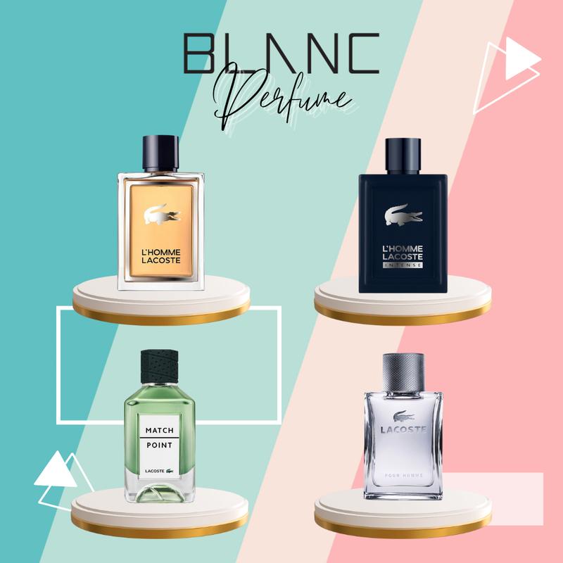 Tổng Hợp Nước Hoa Lacoste L'Homme EDT, L'Homme Intense, Pour Homme EDT, Match Point EDT Nam Perfume Cosmetic Xịt Thơm