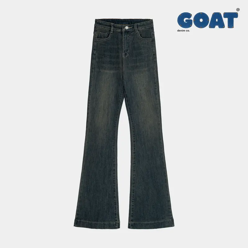 GOAT JEANS - Quần Jeans ống loe dài co giãn ( 100cm ) 5